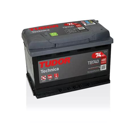 Tudor Technica Battery 74Ah/680A (TB740) 